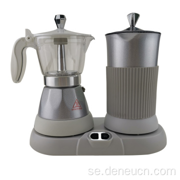 Espresso Maker &amp; Milk Frother Cappuccinoset